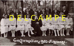 ALGRANGE - Confirmation Au Temple Protestant En 1953 (063) - Communion