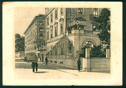 CLL232 - HOTEL LUDOVISI - ROMA - DISEGNATA 1934 - Cafes, Hotels & Restaurants