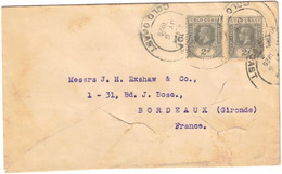 Australie - Australie - Gold Coast - Lettre Pour Bordeaux (France) - 6 Juin 1926 - Brieven En Documenten