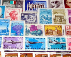 Hungary 100 Different Stamps - Verzamelingen