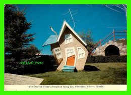 EDMONTON, ALBERTA - THE CROOKED HOUSE, STORYLAND VALLEY ZOO -  MAJESTIC POST CARD - - Edmonton