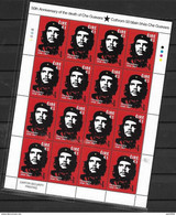 Timbres Che Guevara Lot Complet 16 X Timbres - Nuovi