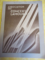 Programme Ancien/Musique/ Salle PLAYEL/Ass..des Concerts LAMOUREUX/ BIGOT Pdt / WAGNER /1940      PROG334 - Programmes