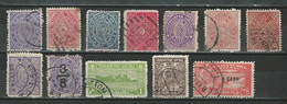 Travancore Lot Of 12 Different - Travancore