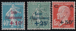 France N°246/248 - Oblitéré - TB - Used Stamps