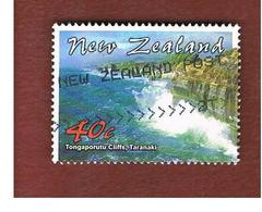 NUOVA ZELANDA (NEW ZEALAND) - SG 2510  -  2002  COASTLINES: TARANAKI -  USED° - Usados