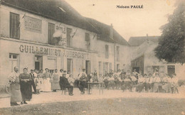 Bailly Romainvilliers * Maison PAULE Vins Café Billard GUILLEMINET Aubergiste * Commerce * Villageois - Sonstige & Ohne Zuordnung