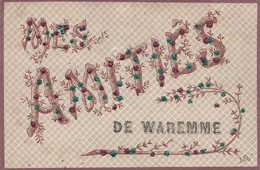 BELGIQUE - Waremme - Carte Fantaisie - Mes Amitiés De Waremme - Carte Postale Ancienne - - Borgworm