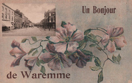 BELGIQUE - Waremme - Carte Fantaisie - Un Bonjour De Waremme - Carte Postale Ancienne - - Waremme