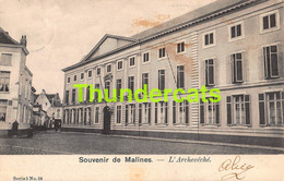 CPA MECHELEN MALINES L'ARCHEVECHE SOUVENIR DE - Malines