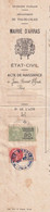 France Fiscaux - Document - Lettres & Documents