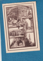 XII ème Congrès Association Franc Comtoise ORNANS 1912 Beau Menu Deux Pages Illustré Cellard Banquet - Menus