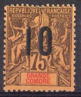 GRANDE COMORE Timbre-poste N° 29* Neuf Charnière TB Cote : 3€00 - Nuovi