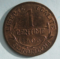 1 Centime Dupuis 1903 En Bronze , Gadoury 90. SUPERBE ++ - 1 Centime