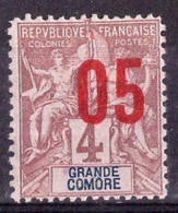 GRANDE COMORE Timbre-poste N° 21* Neuf Charnière Cote : 2€00 - Nuovi