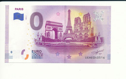 Billet Touristique  0 Euro  - PARIS - UEAE - 2020-4 - N° 40516 - Autres & Non Classés