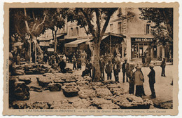 CPA - CHATEAURENARD-de-PROVENCE (B Du R) - Un Coin Du Grand Marché Aux Primeurs, Cours Carnot - Chateaurenard