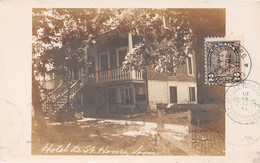 CANADA - Québec - Lévis - Hotel De St-Henri - Carte-Photo Voyagé (voir Les 2 Scans) - Levis