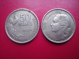 FRANCE = 1 MONNAIE  DE 50 FRANCS  DE 1952 - 50 Francs