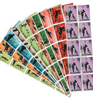 14212 DEALER STOCK SAN MARINO 1962 MNH Modern Hunting Caccia 10v (X 10 SETS) - Lots & Serien