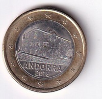 MONEDA DE ANDORRA DE 1 EURO DEL AÑO 2016 CASA - Andorre