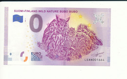 Billet Touristique 0 Euro - SUOMI-FINLAND WILD NATURE BUBO BUBO - LEAN -  2020-7 - N° 1664 - Autres & Non Classés