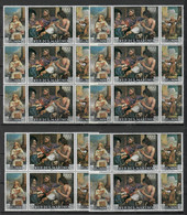 S34732 Dealer Stock San Marino 1967 MNH Guercino Paintings 3v (X10 Sets). - Lots & Serien