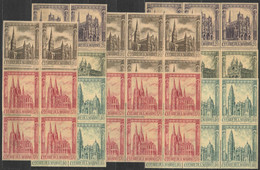 DEALER STOCK SAN MARINO MNH Nuovi 1967 Cathedrals 5v 10 SETS S32632. - Colecciones & Series