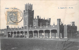 Belgique - Alost - La Gare- Edit. L.Lagaert - Oblitéré Alost 1906 - Horloge - Carte Postale Ancienne - Aalst