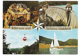 3591  EDERSEE UND SCHLOSS WALDECK - Waldeck