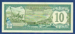 NETHERLANDS ANTILLES - P.16b – 10 Gulden 1984 UNC, Serie 003702488 - Nederlandse Antillen (...-1986)