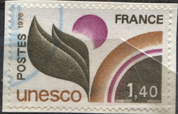 France 1976 - Service YT 52 (o) Sur Fragment - Oblitérés