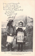 MUSIQUE - FOLKLORE - 342 Les Chansons De Botrel - PAR LE PETIT DOIGT - Les 2 Jeunes - Carte Postale Ancienne - Music