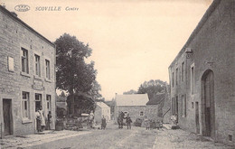 Belgique - Scoville - Centre - Edit. VPF - Animé - Cheval   - Carte Postale Ancienne - Autres & Non Classés