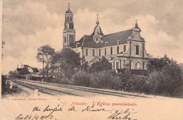 Belgique - Ninove - L'église Paroissiale - Edit. D. Anncessens - Clocher - Précurseur - Carte Postale Ancienne - Aalst