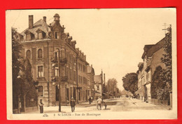 FKH-15  Saint-Louis Rue De Huningue  Circulé 1927 Vers La Suisse - Saint Louis