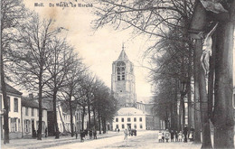 Belgique - Moll - De Markt - Le Marché - Eglise - Clocher - Horloge - Phototypie Havermans - Carte Postale Ancienne - Mol