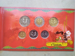 SINGAPOUR  -  Singapore  Uncirculated Coin Set   - 2004  -- UNC -- - Singapour