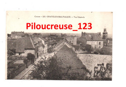 23 Creuse - CHATELUS-MALVALEIX - " Vue Générale " - RARE - Chatelus Malvaleix