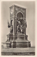 TURQUIE - Constantinople - Le Monument De La République - Carte Postale Ancienne - Turquie