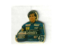 Pin's Alain Prost F1 Formule 1 Formula One Canon ELF Renault Camel - F1