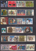 GB 1972-2006 QE2 Selection Of 24 Christmas Used Stamps ( 711 ) - Collections