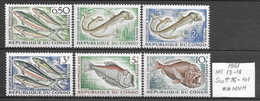Congo 1961 - Michel 13-18,Scott 96-101 MNH(mint Never Hinged) - Neufs