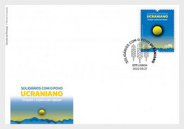 Portugal.2022.Russian Invasion Of Ukraine.FDC. - Enveloppes