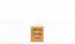 France Timbre Préoblitéré Préo N° 36 Oblitéré - 1893-1947