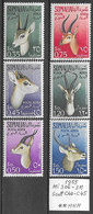 Somalia 1955 - Michel 306-311,Scott C40-C45,MNH(mint Never Hinged) - Somalia