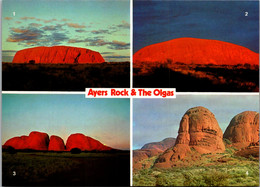 Australia Ayers Rock And The Olgas Multi View - Zonder Classificatie