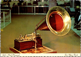Florida Fort Myers Edison Winter Home Early Battery Powered Phonograph - Fort Myers