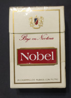 Caja De Cigarrillos Nobel - Cajas Para Tabaco (vacios)