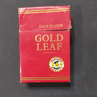 Caja De Cigarrillos Gold Leaf De John Player – Origen: Argentina - Contenitori Di Tabacco (vuoti)